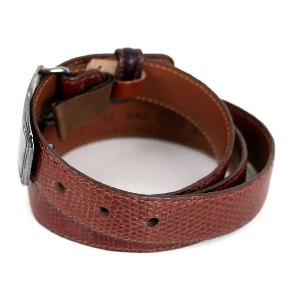 Trafalgar BROWN GENUINE LIZARD 1